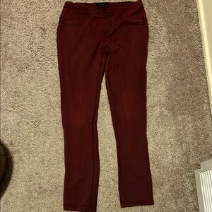 Women's Red Jeggings Pants